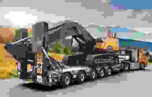 Негабаритная перевозка с учетом высоты в Дюртюли